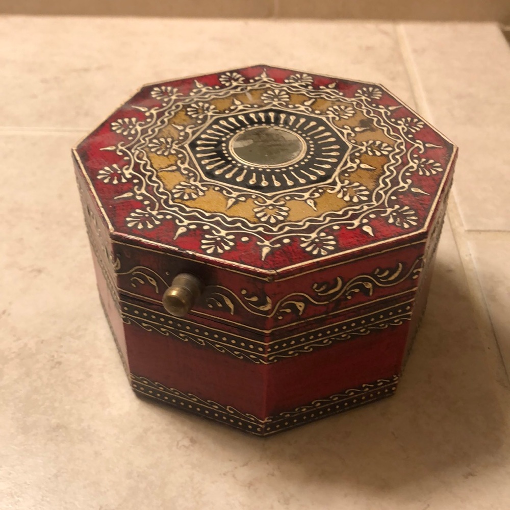 Cost Plus small Jewelry Box